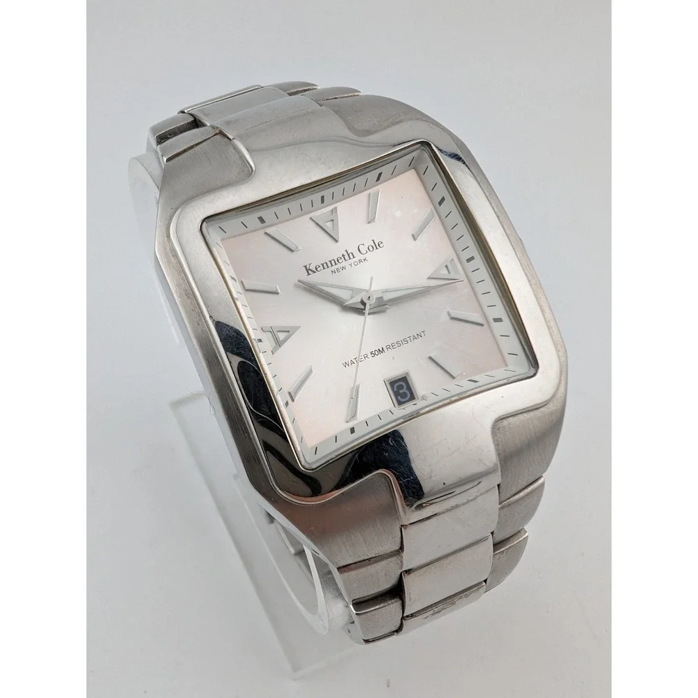 Kenneth Cole New York Watch‎ Men 37mm Case Silver 7.5